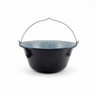 Zománcos bogrács 13 L