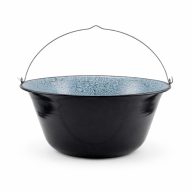 Zománcos bogrács 22 L