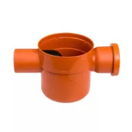 Szuez szifon 2 ágú PVC STY-502-1