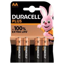 Duracell Plus 100% Extra Life AA ceruzaelem 4db/csomag