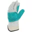 Kesztyű erősített bőr TÜRKIZ 10-es