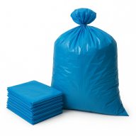 PE zsák kék 65x130 cm
