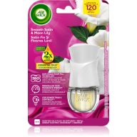   Air Wick elektromos légfrissítő készülék+ utántöltő Smooth Satin & Moon Lily 19 ml