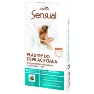   Joanna Sensual Szőrtelenítő szalag testrel Aloe Vera 12 db-os