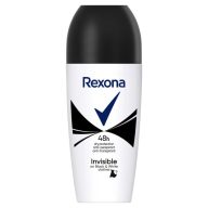 Golyós dezodor Rexona Női Invisible Black and White 50 ml