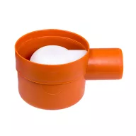 Szuez szifon 1 ágú PVC STY-501-1