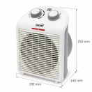 Fűtőtest hordozható ventilátoros FK1G HOME