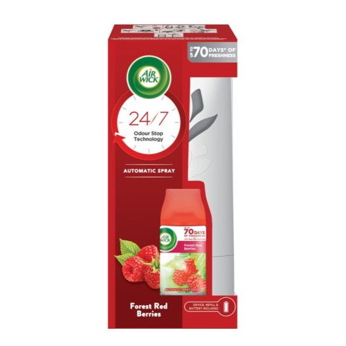 Air Wick Fresh Matic illatosító készülék+ut 250ml Forest Red Berries