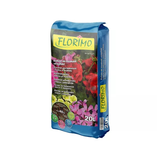 Florimo balkon és muskátli virágföld 20 l