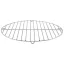 Grillrács krómozott kerek 40 cm