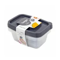 Ételdoboz szett 3 db/cs 3x1130 ml több színben