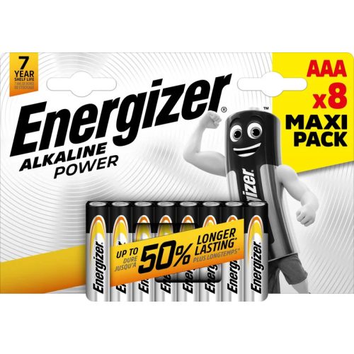 Energizer Alkaline Power AAA mikroelem 8db/csomag