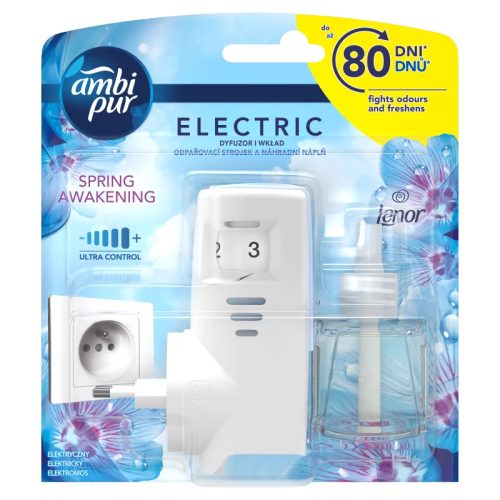 Ambi Pur Elektromos légfrissítő készülék+ utántöltő Spring Awakening 20ml