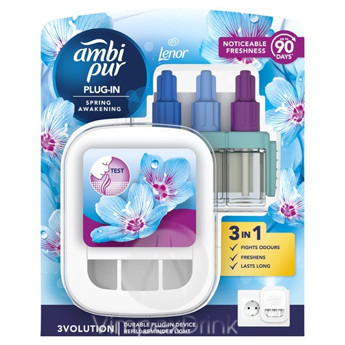 Ambi Pur 3Volution Lenor Spring Elektromos Készülék - 20 ml