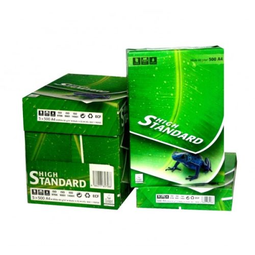 Fénymásolópapír STANDARD HIGH A/4  80g, fehér