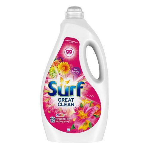 Surf Color Folyékony mosószer Tropical lily 3,0 l