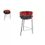 Grillsütő BBQ kerek 33cm C80215170