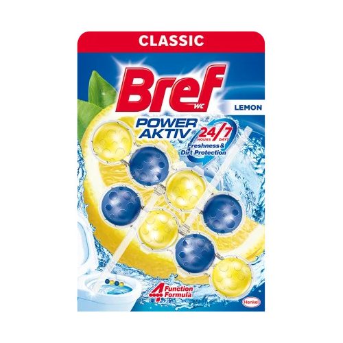 Bref Power Aktiv Lemon toalett frissítő 2 x 50 g