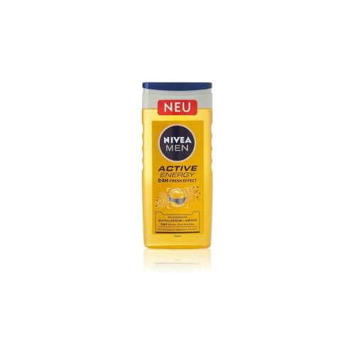 Nivea tusfürdő Active Energy 3in1 férfi 250 ml.