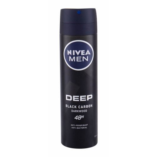 Nivea férfi dezodor Deep black carbon 150 ml